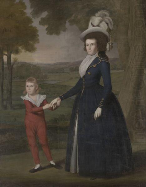 and her son Charles, Ralph Earl
